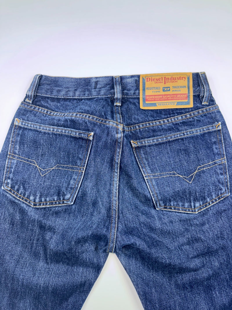 Diesel Industry Vintage Y2K Jeans W27 Made in Italy Dark Blue