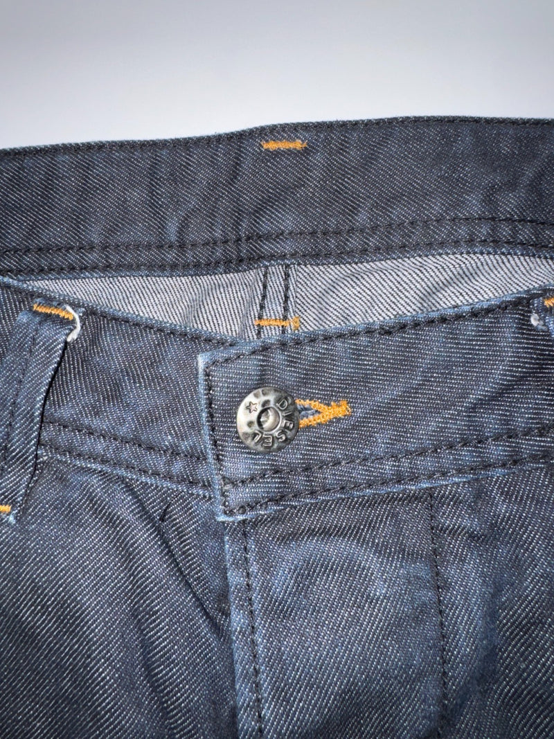 Diesel Darron Vintage Jeans W32 L30 Dark Blue Slim Tapered Denim