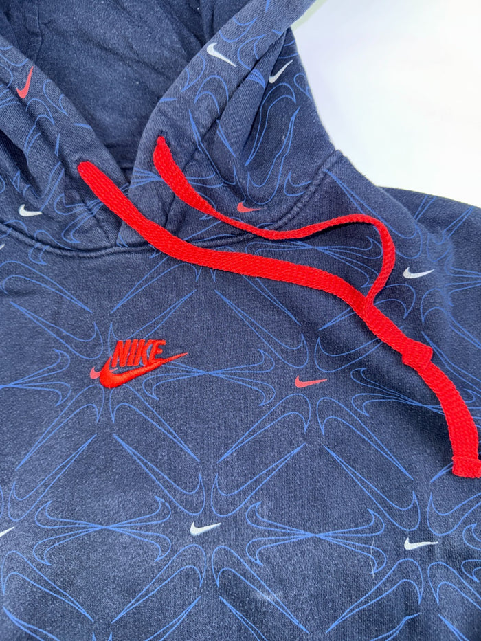 Nike Hoodie Casual Blau L
