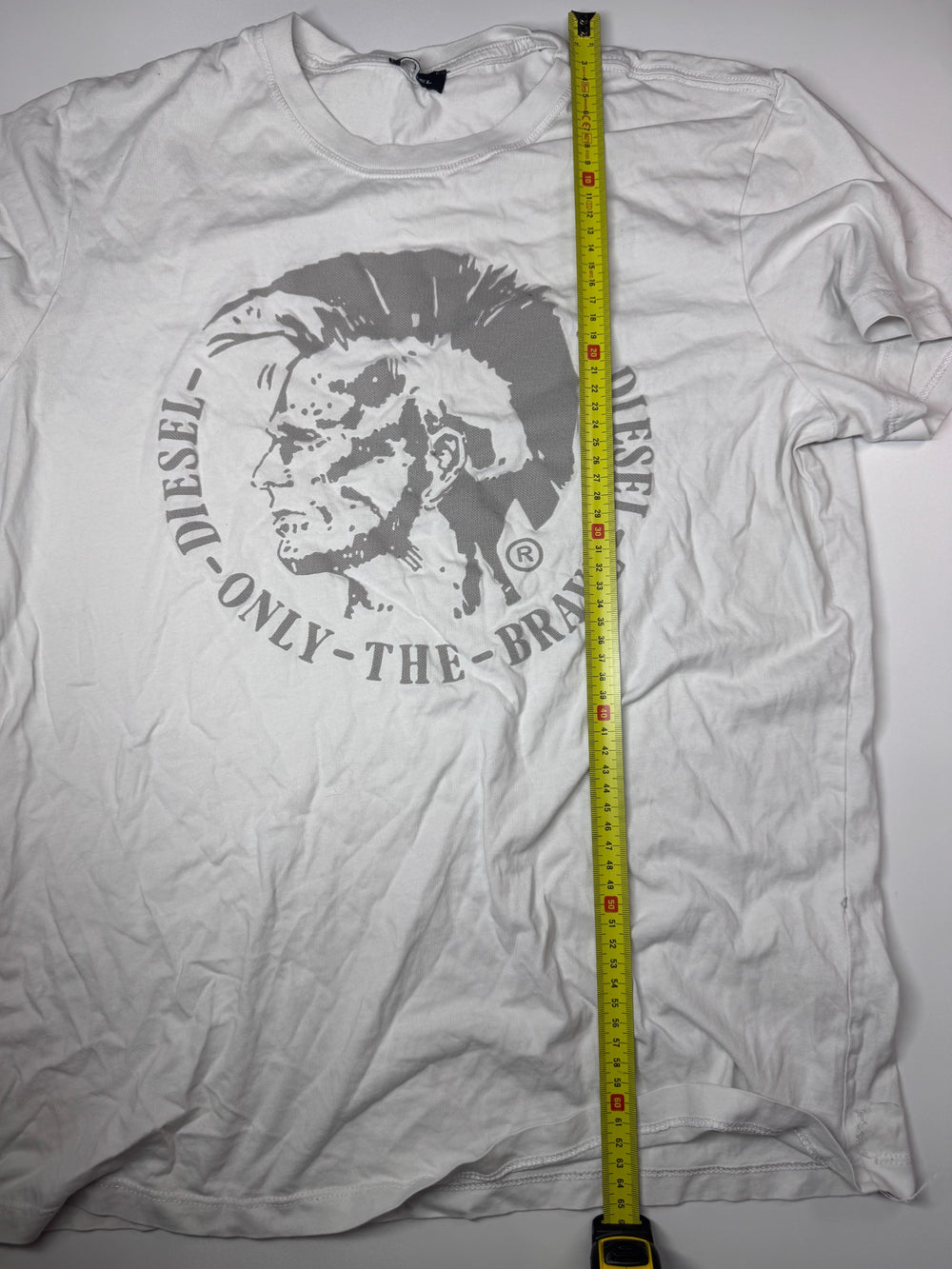 Diesel Only The Brave Graphic T-Shirt White M/L — 6