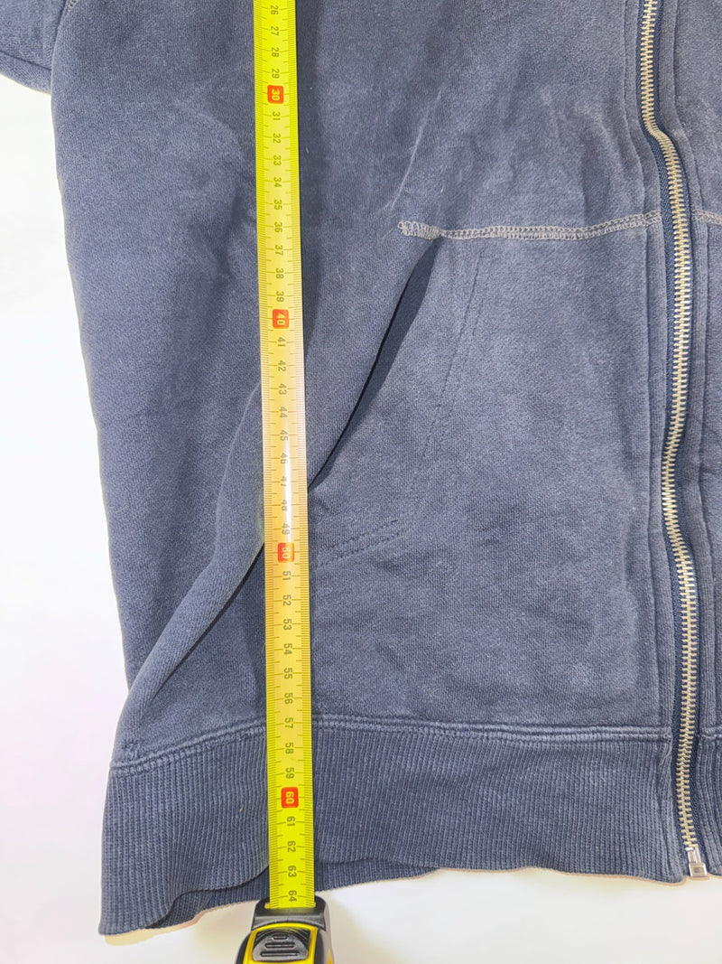 Columbia Vintage Zip Hoodie Blue Size XL Y2K Sweatshirt