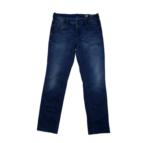 Diesel Belthy Stretch Jeans Slim Straight Blue W26 L32