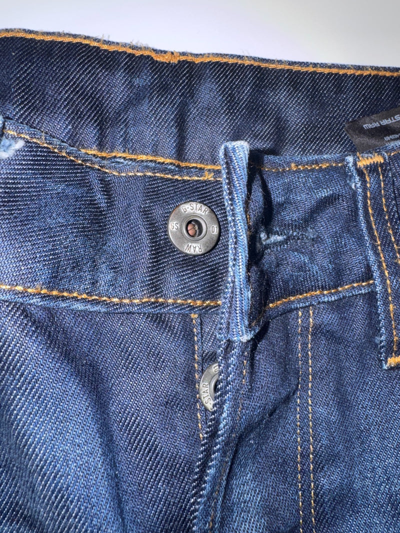 G-Star RAW 3301 Straight Jeans Dark Blue W30 L30 Denim
