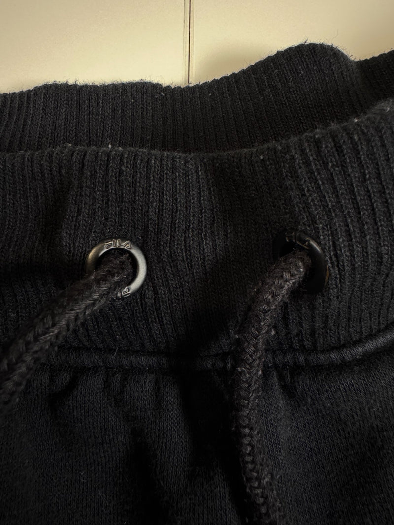 Fila Jogger Sweatpants Black Small Logo Jogging Bottoms Size S