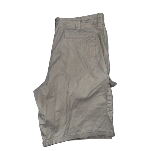 Wrangler Cargo Shorts Vintage Y2K Beige Grey Relaxed Fit W34 38