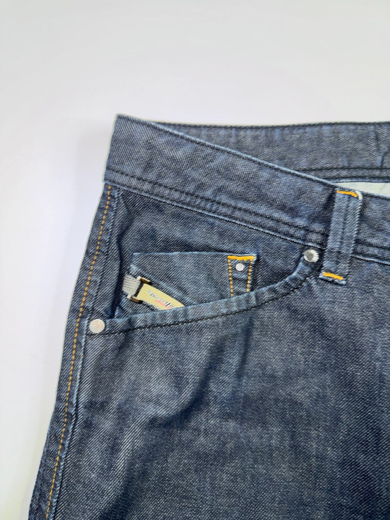Diesel Darron Vintage Jeans W32 L30 Dark Blue Slim Tapered Denim