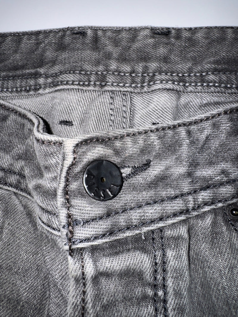 Diesel Poiak Vintage Jeans W32 L34 Grey Straight Denim