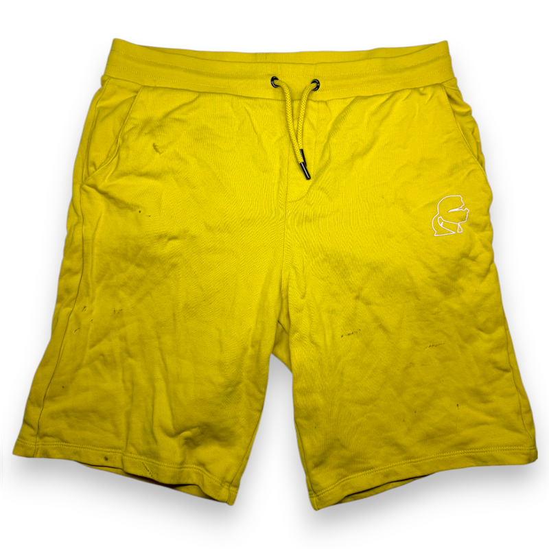 Karl Lagerfeld Ikonik Sweat Shorts Yellow Men XL