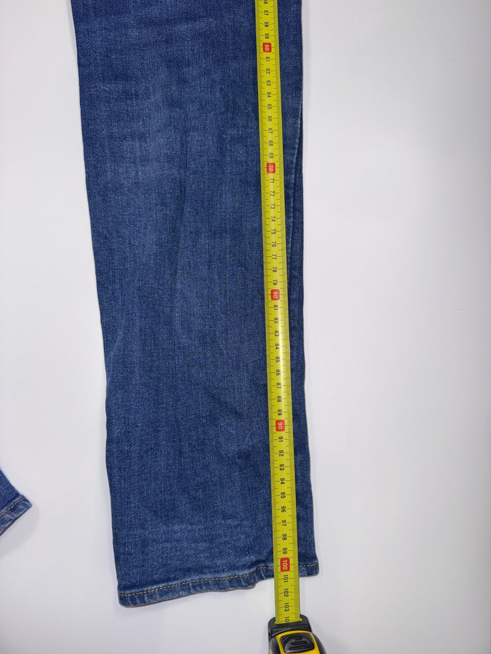 G-Star RAW 3301 Skinny Jeans W35 L32 Blue Denim — 4