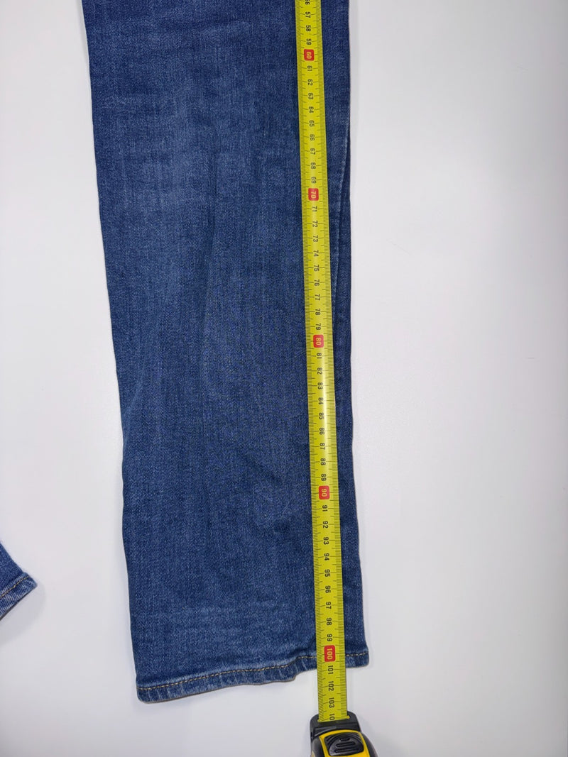 G-Star RAW 3301 Skinny Jeans W35 L32 Blue Denim