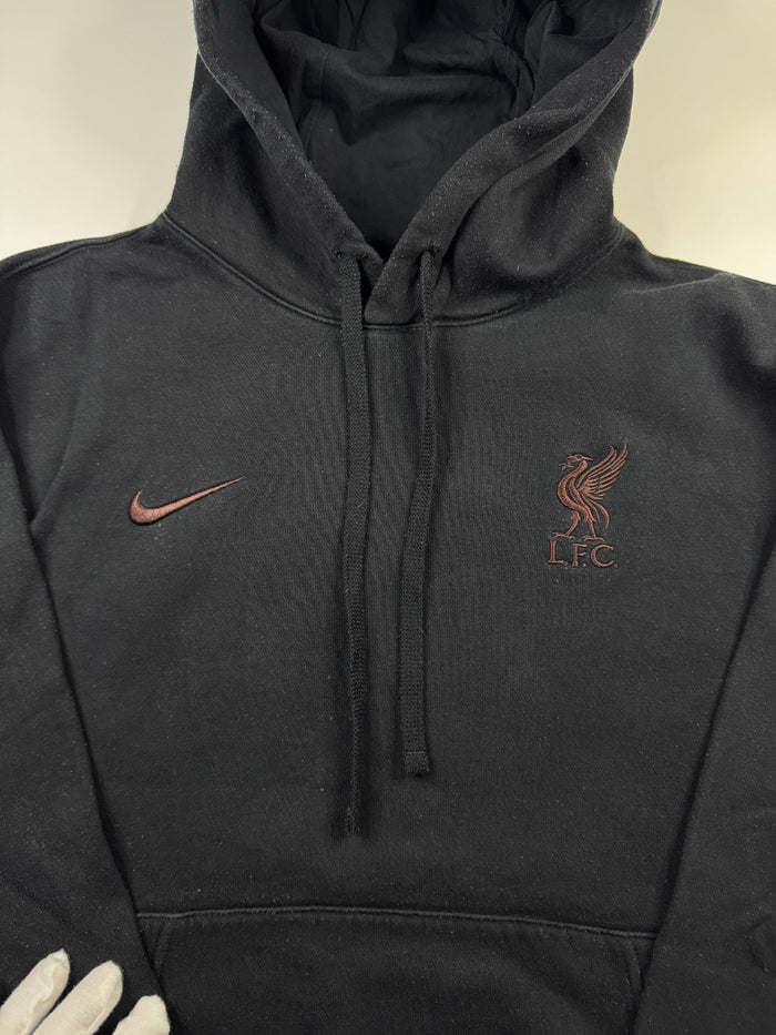 Nike Liverpool FC 21/22 Hoodie Schwarz Größe S