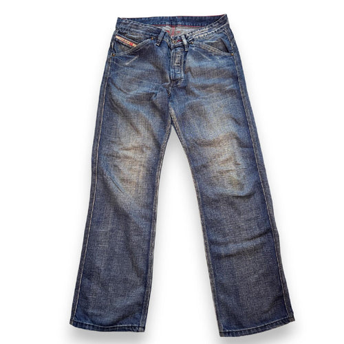 Diesel Industry Vintage Y2K Jeans Size 32 Blue Denim