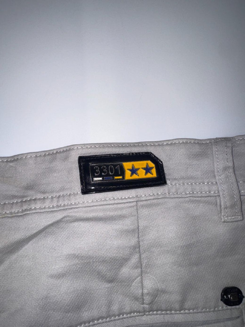 G-Star RAW 3301 Beige Chino Pants Vintage Y2K Casual Size W34