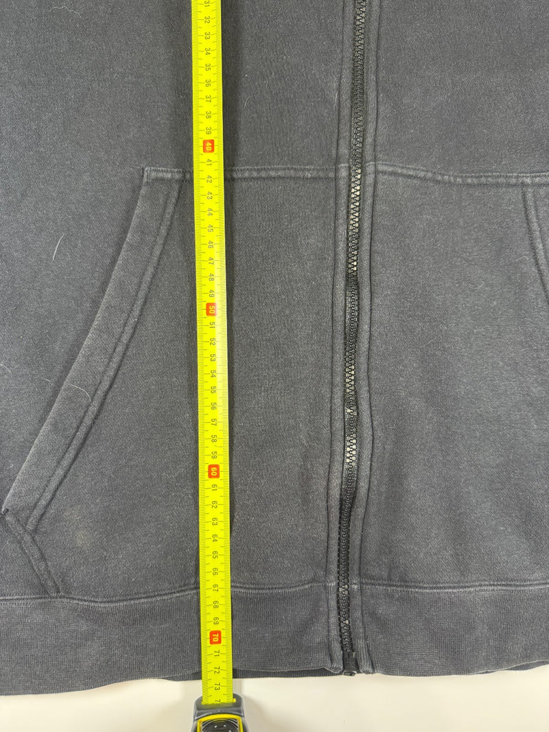 Nike Hoodie Full Zip Black XXL Embroidered Logo Sweatshirt