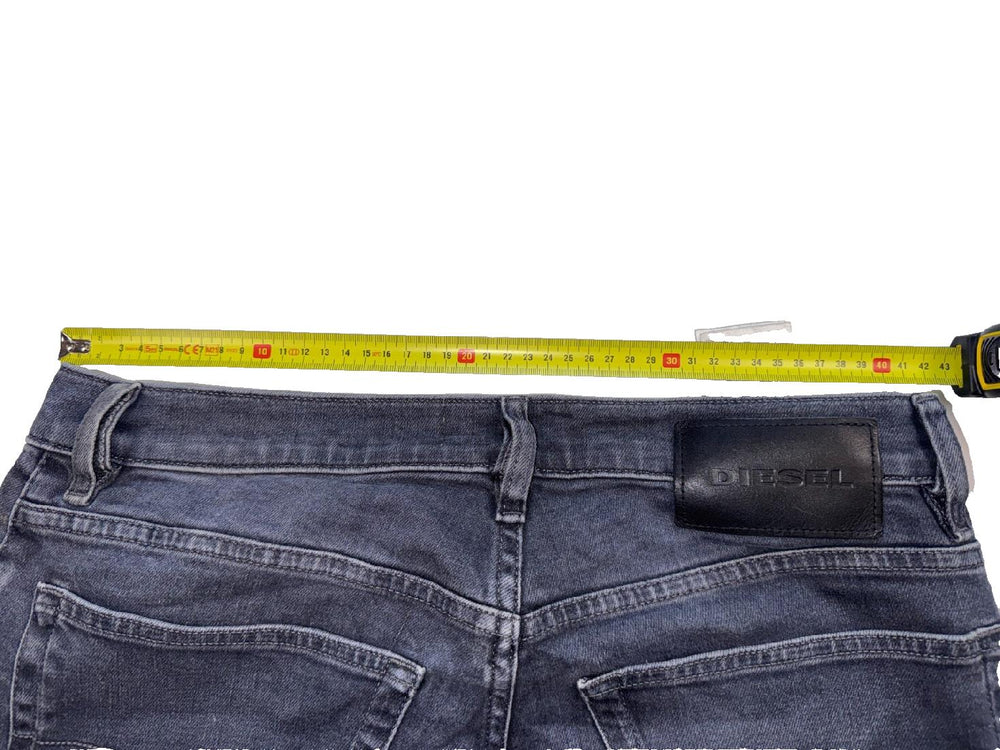 Diesel Vintage/Y2K D-Mihtry Jeans W30 L32 Grey Straight Denim — 7