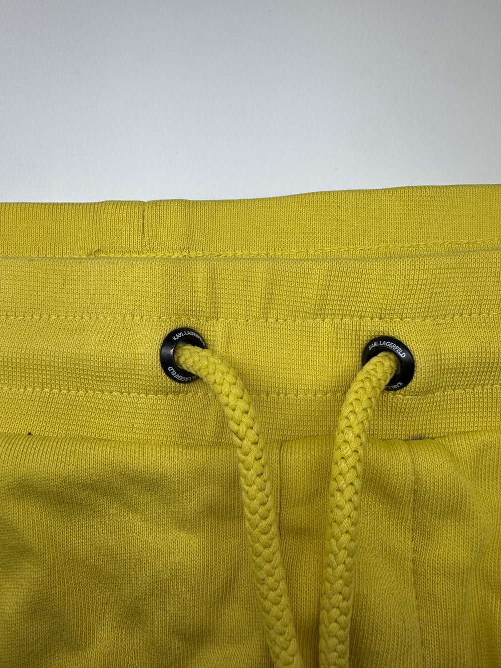 Karl Lagerfeld Ikonik Sweat Shorts Yellow Men XL — 4