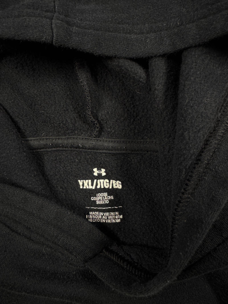 Under Armour Locker Graphic Hoodie Black Youth XL