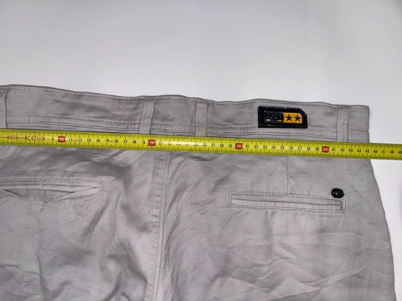 G-Star RAW 3301 Beige Chino Pants Vintage Y2K Casual Size W34
