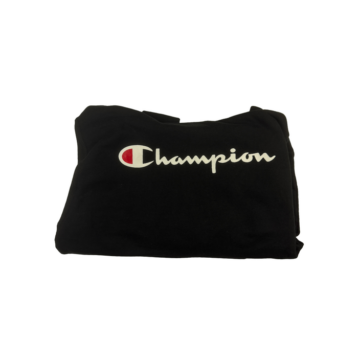 Champion Vintage Hoodie Schwarz Größe S