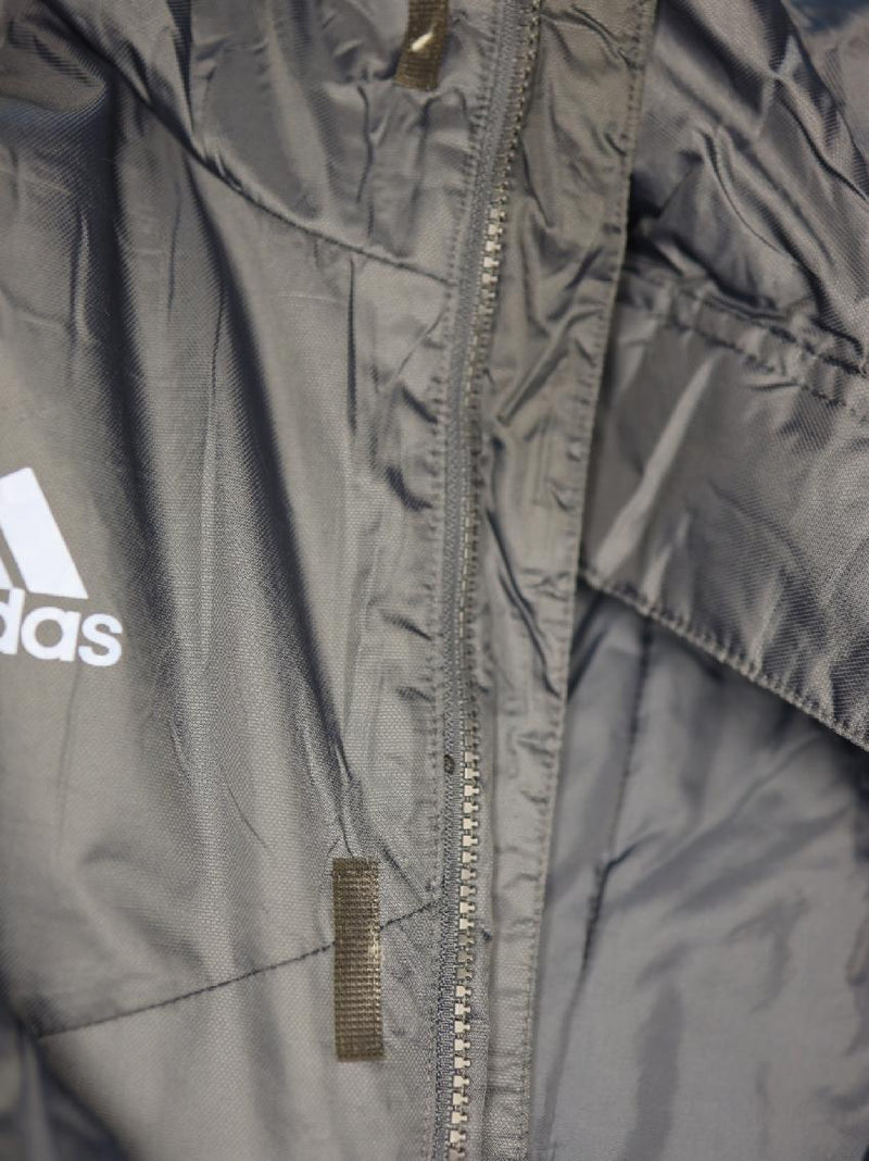 Adidas Colorado Rapids Jacket Windbreaker Y2K Grey 3-Stripes Size XL