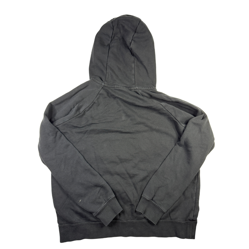 Nike Vintage Y2K Hoodie Black Small Swoosh Pullover Hoodie M