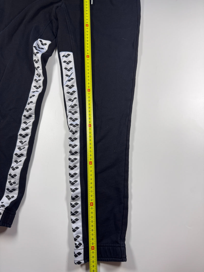Arena W Fleece Pant Team Track Pants Black White XS