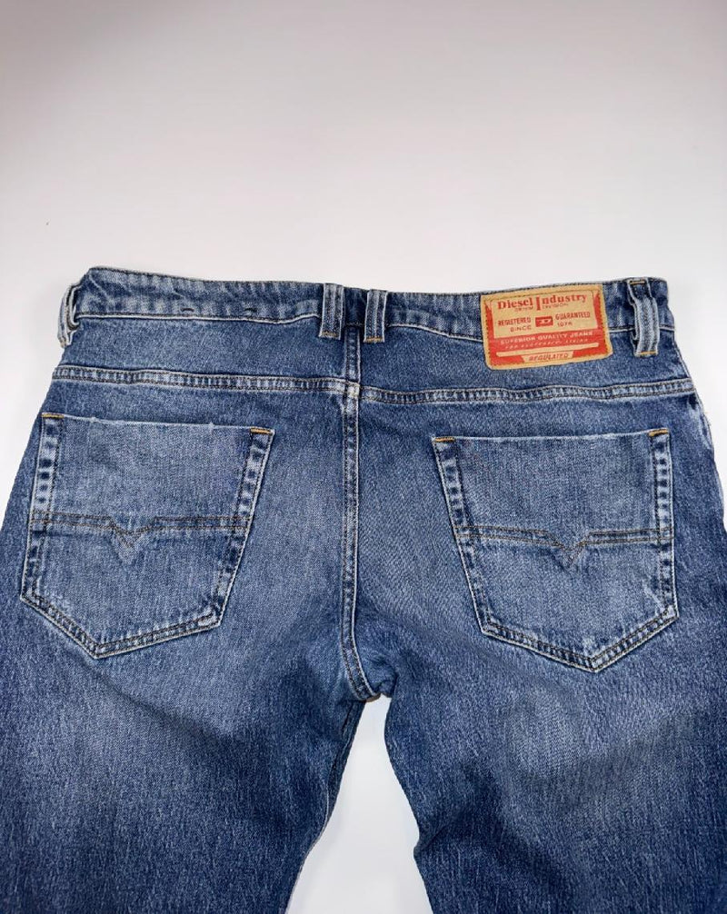 Diesel Industry Vintage/Y2K Jeans W36 Blue Straight