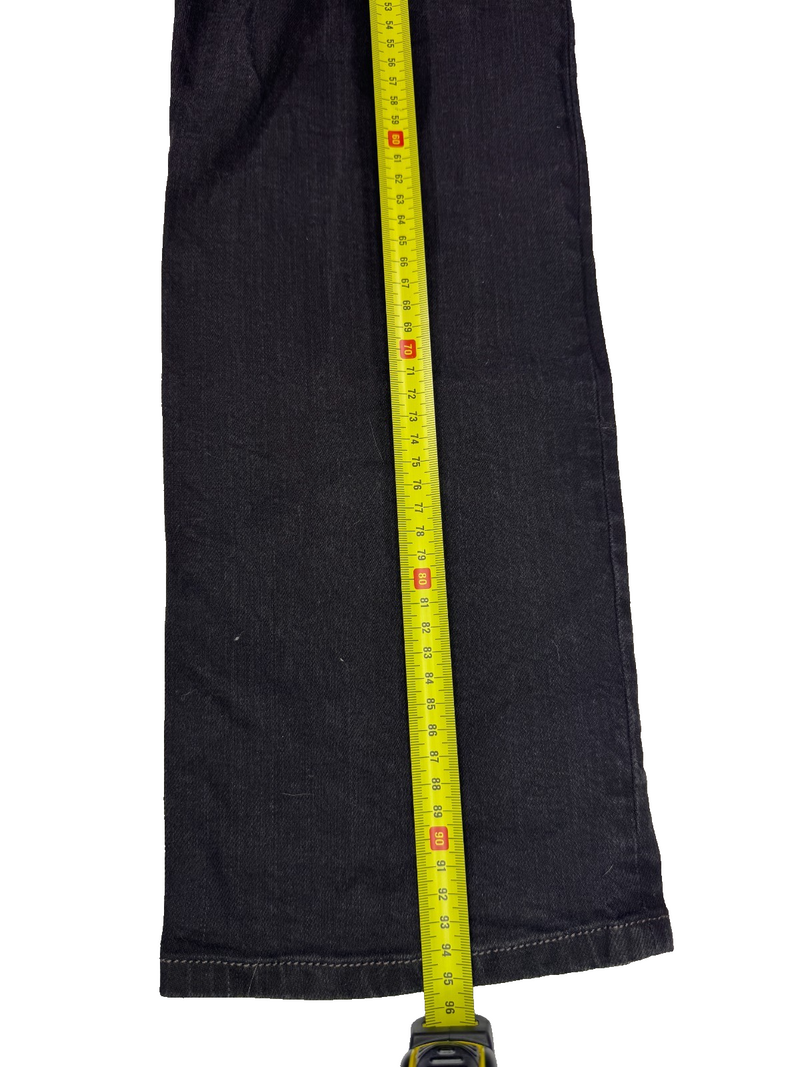 Diesel Waykee Vintage Y2K Straight Jeans W29 L30 Black Dark Wash