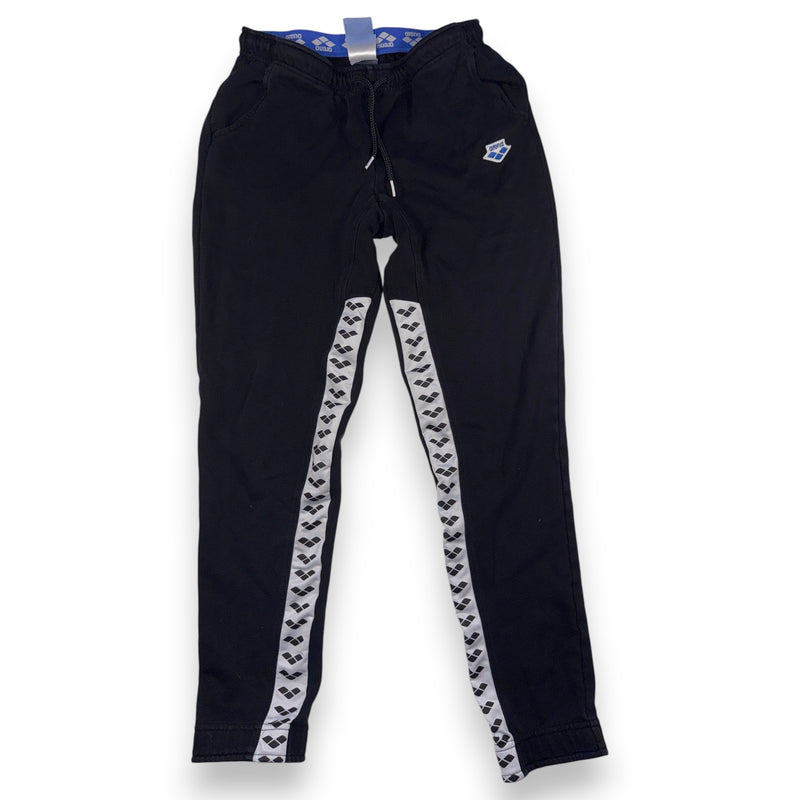 Arena W Fleece Pant Team Track Pants Black White XS