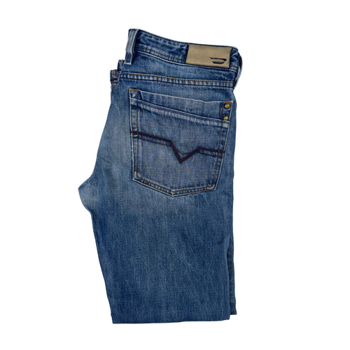 Diesel Vintage Y2K Jeans Size 32 Blue Straight Leg