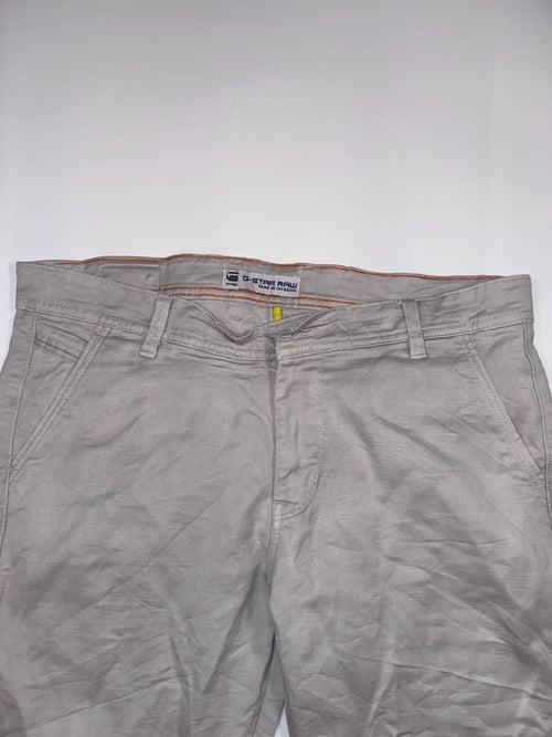 G-Star RAW 3301 Beige Chino Pants Vintage Y2K Casual Size W34