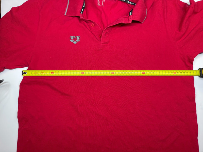 Arena Team Line Polo Shirt Red Men XL