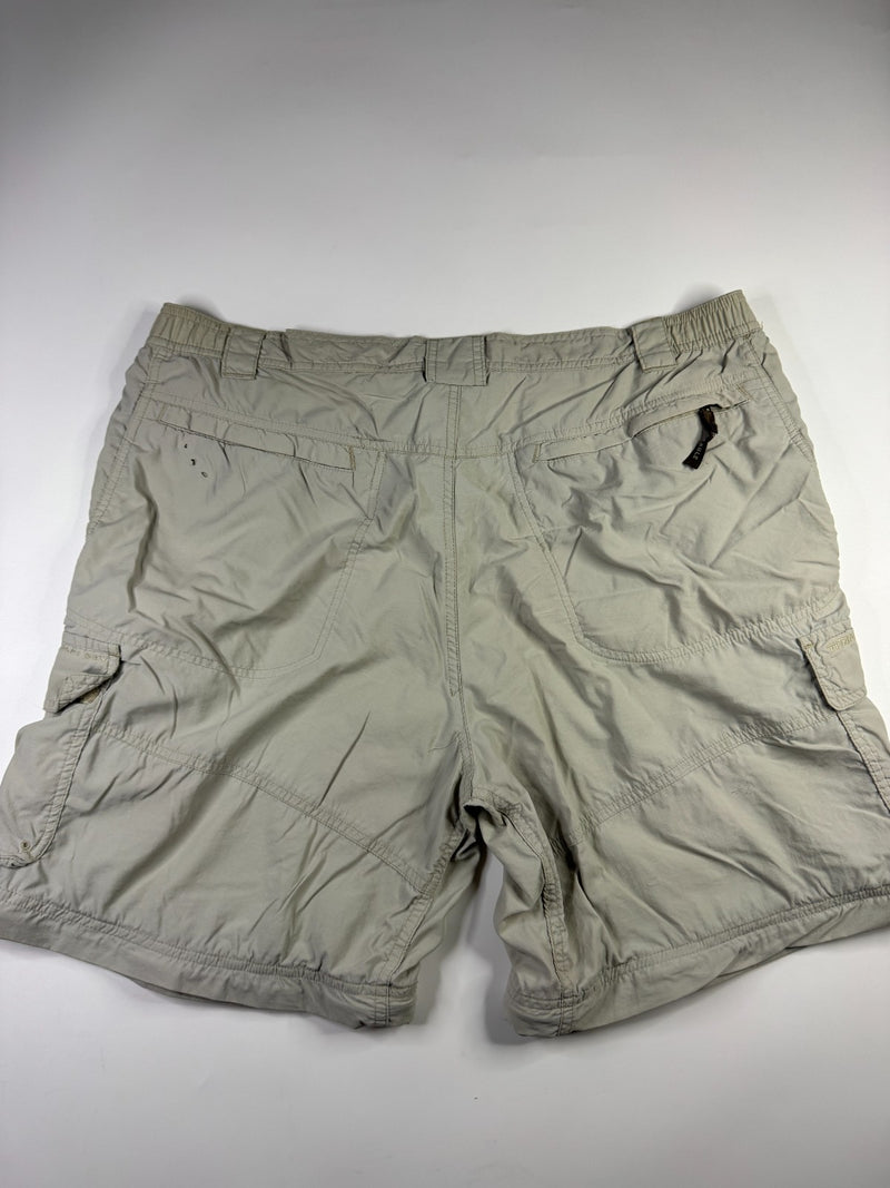 Columbia Titanium Cargo Shorts Vintage Y2K Grey Outdoor Hiking L Nylon
