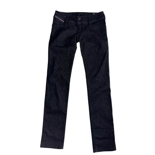 Diesel Matic Stretch Slim Tapered Jeans Black W26 L32