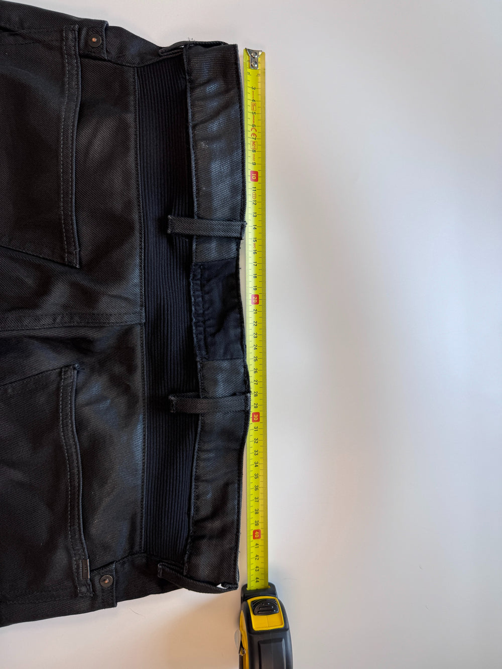 G-Star Raw Motac 3D Slim Waxed Moto Jeans Black W31 L30 — 9