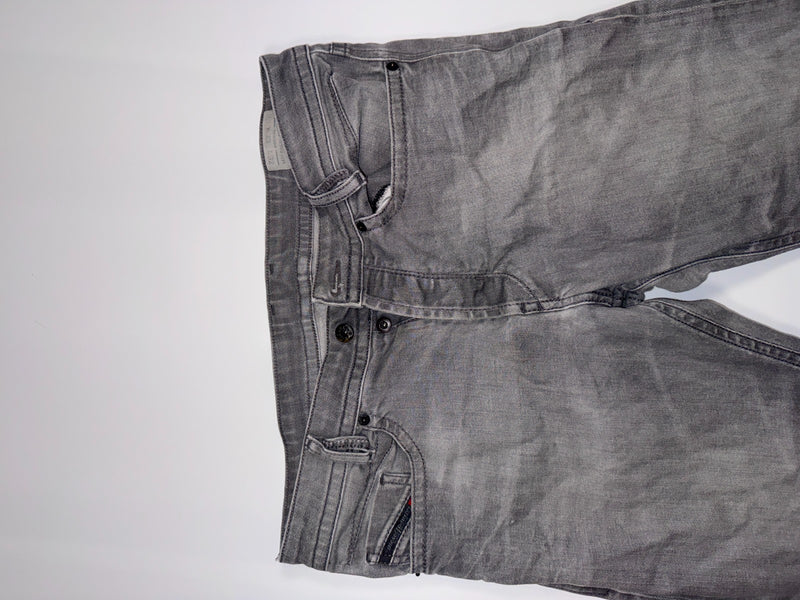 Diesel Industry Viker Vintage Y2K Grey Jeans Size W33 L32