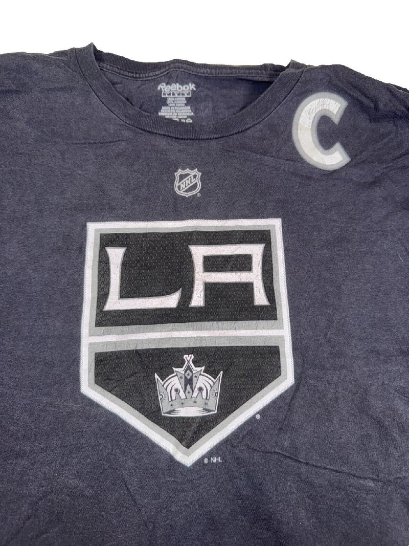 Reebok LA Kings Dustin Brown 23 NHL T-Shirt Black Size L