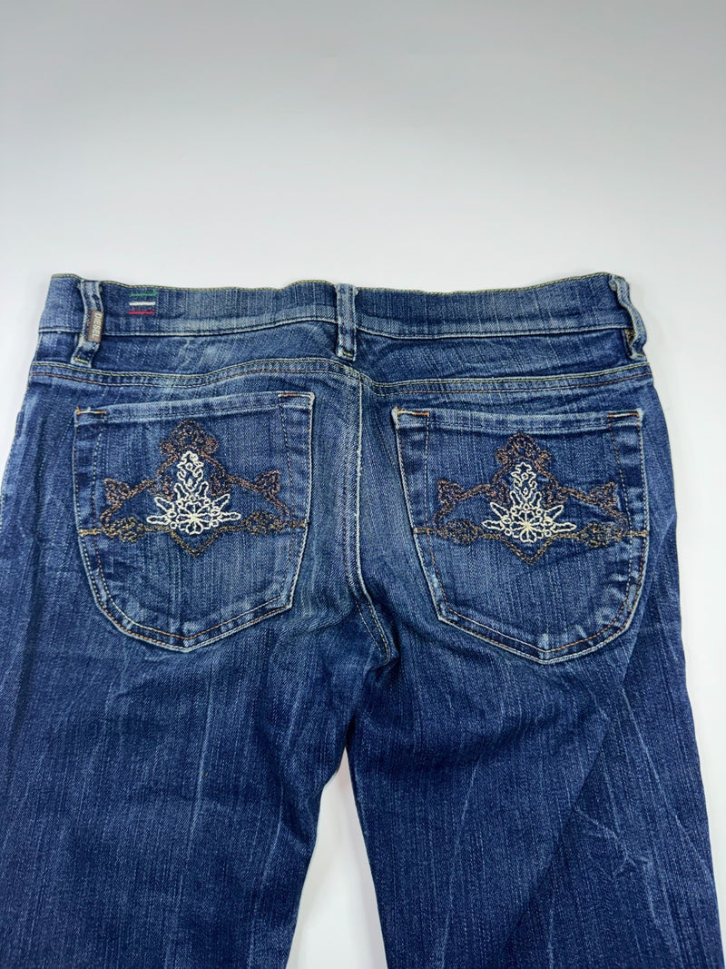 Diesel Liv Vintage Y2K Bootcut Jeans W27 L32 Blue Stretch Denim