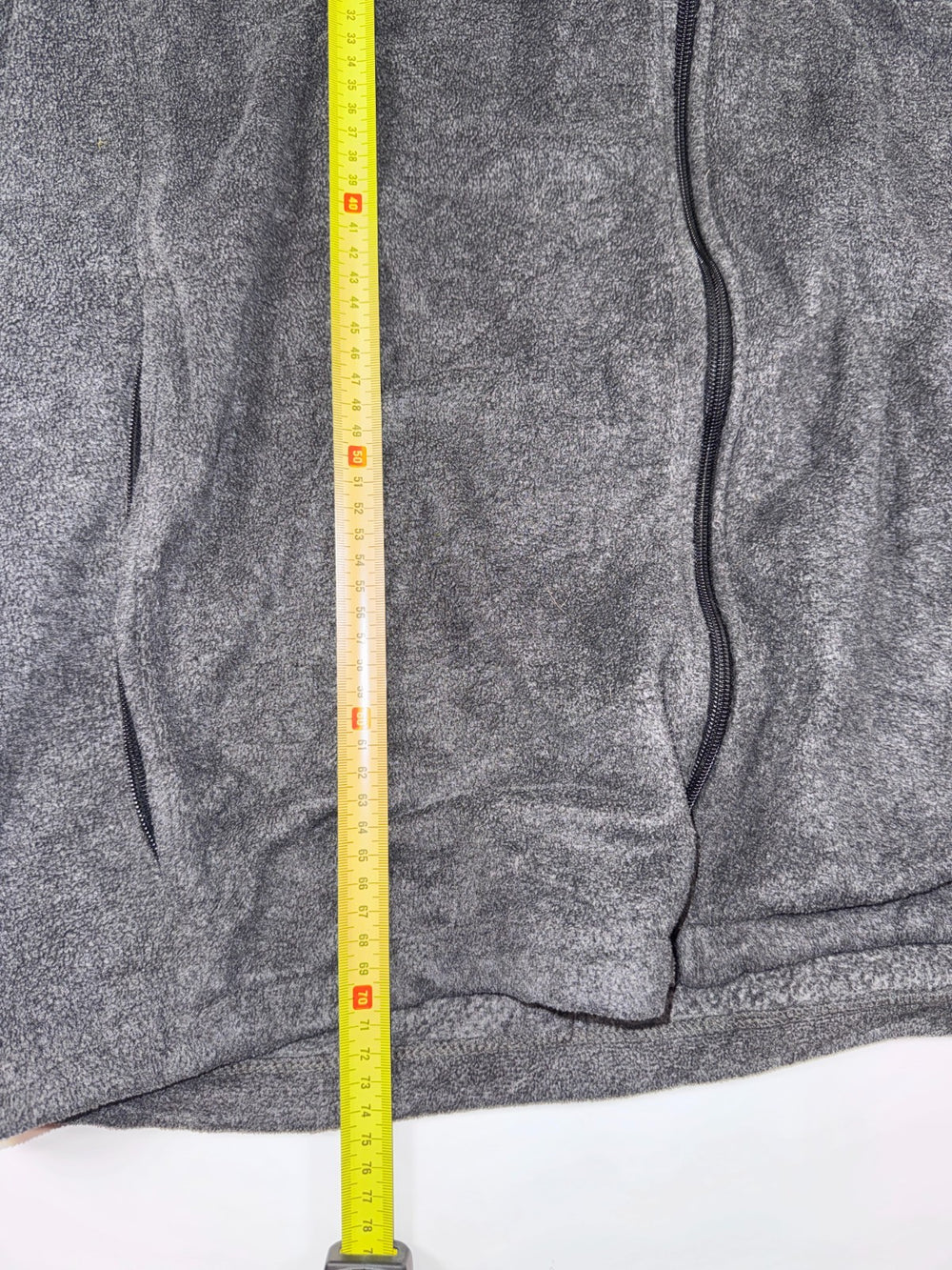 Columbia Full Zip Fleece Jacket Grey XXL Outdoor Hiking — 8