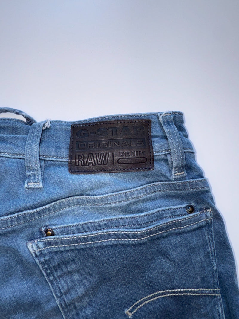 G-Star RAW Lancet Skinny Jeans W29 L34 Light Blue Denim
